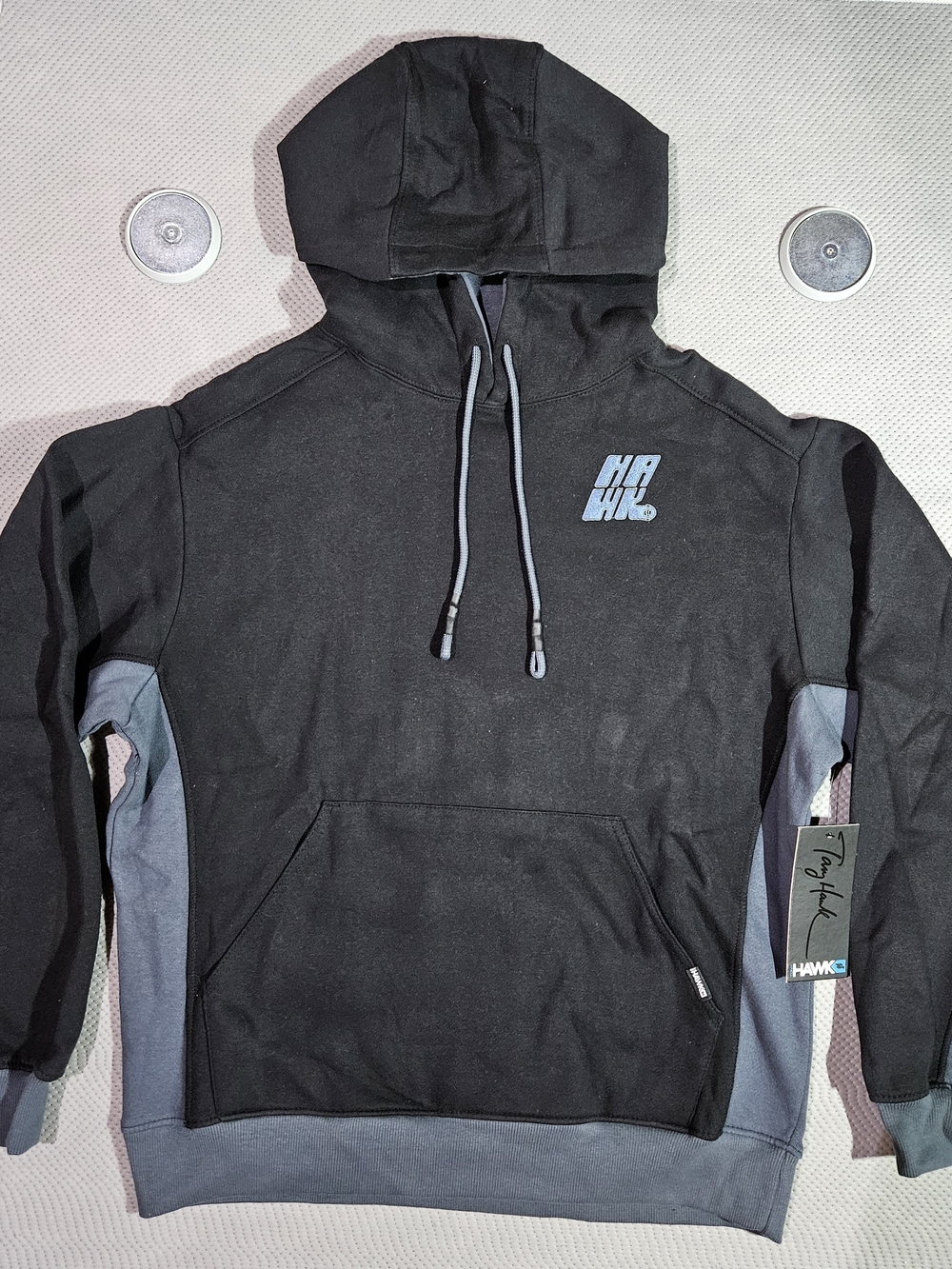 Tony Hawk Black & Gray Men's Pullover Hoodie